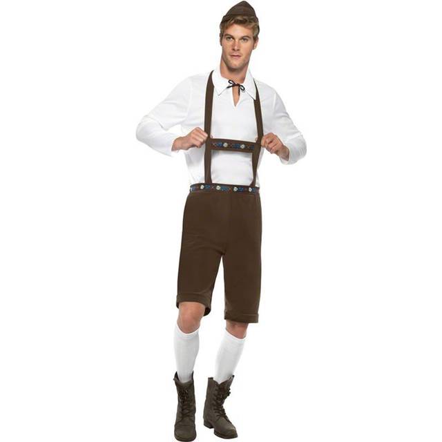 Bavarian Beer Man Oktoberfest Fancy Dress Mens National Dress Costume Outfit