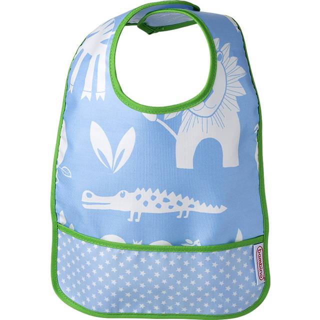 Bambino Easy Wipe Bib Blue