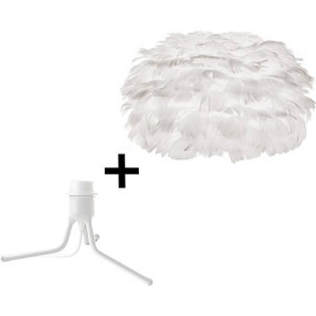 UMAGE - Eos Medium Table Lamp with Mini Base Grey/White