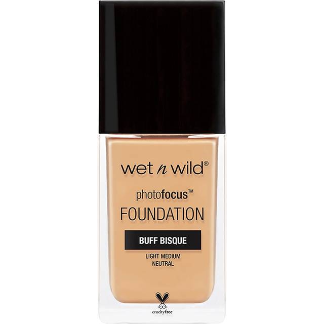 wet n wild Photo Focus Matte Liquid Foundation Buff Bisque  Vegan & Cruelty-Free