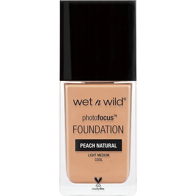 wet n wild Photo Focus Matte Liquid Foundation Peach Natural  Vegan & Cruelty-Free