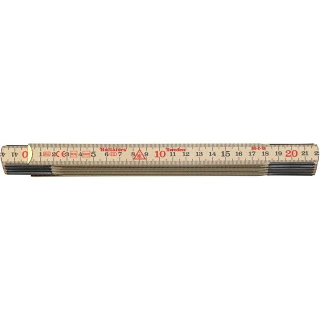 Hultafors Folding Wooden Ruler 2m