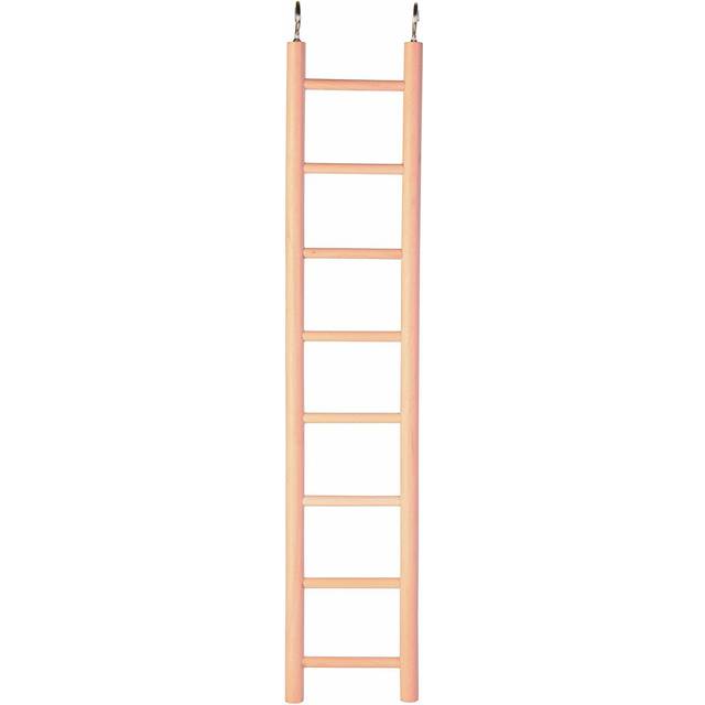 Trixie Wooden Ladder With Eight Rugs, 36cm - Cage Bird Budgie Sizes 5 Hamster -  wooden ladder cage bird budgie trixie sizes 5 hamster ladders canary