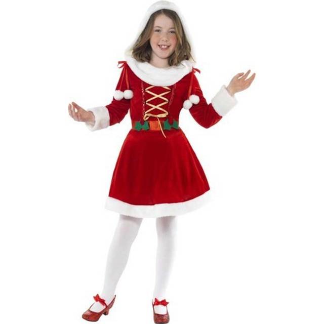 Little Miss Santa Costume -  santa little miss costume christmas fancy dress outfit girls xmas kids childs