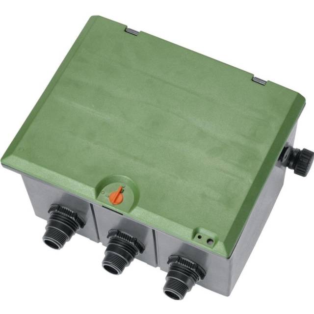 Gardena SPRINKLERSYSTEM Valve Box V3 for Three 9V 1"