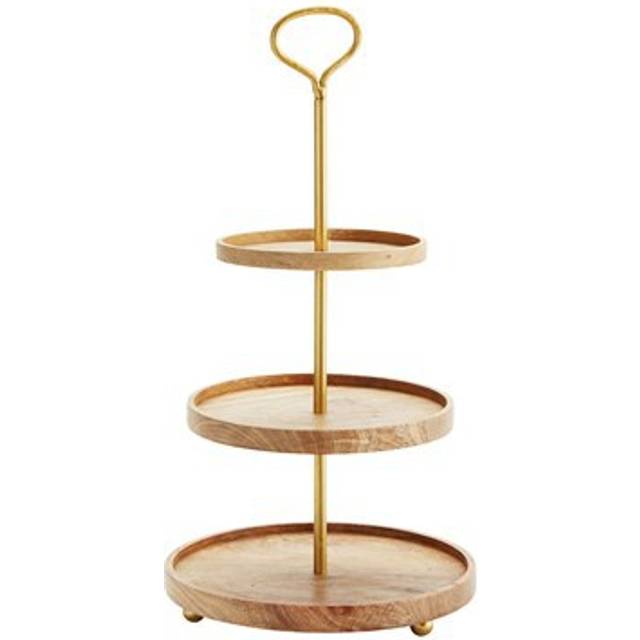 Tier Cake Stand Wood, 59 cm
