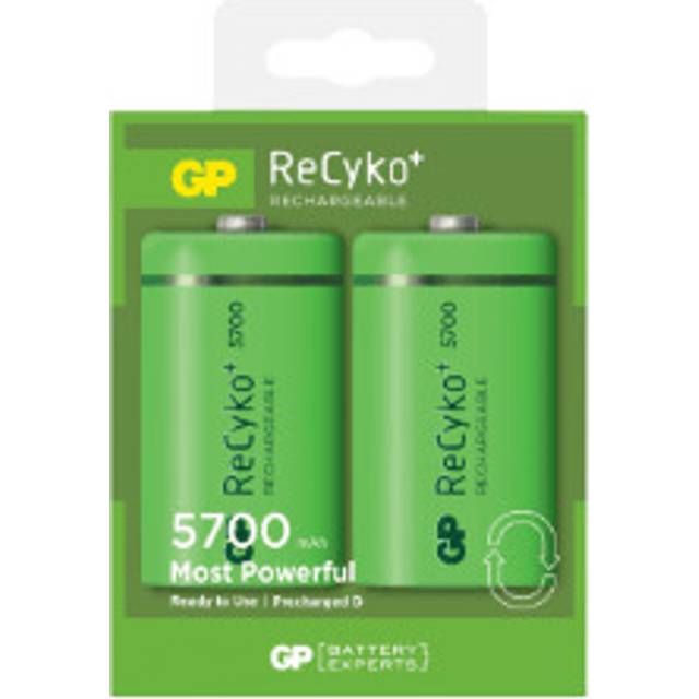 D / R20 Recyko GP 3000mAh NI-MH - 2 pack