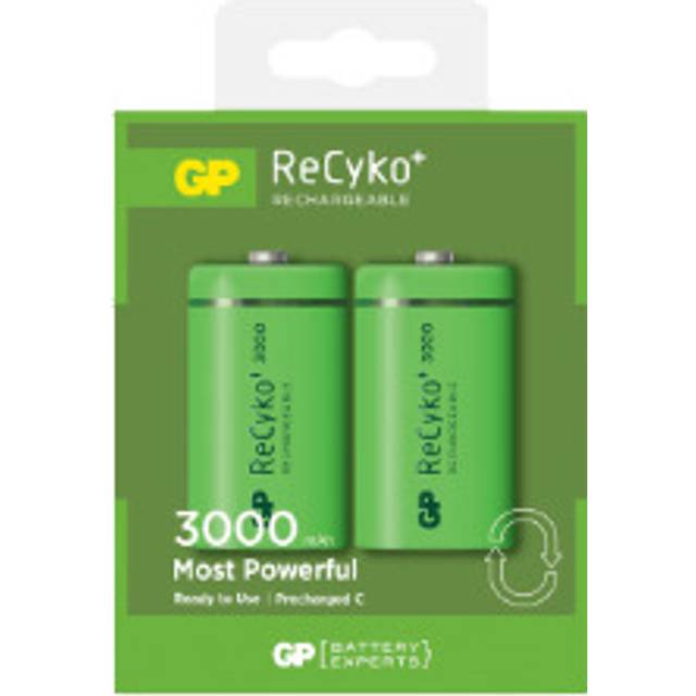 GP Recyko 3000mAh C/R14 2-pack