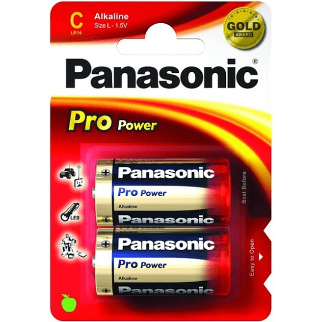 Panasonic Pro Power C LR14 Batteries | 2 Pack