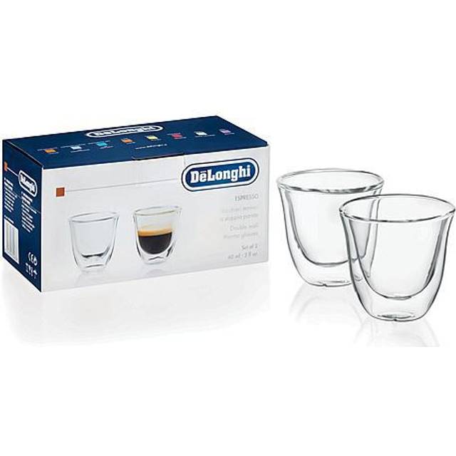De'Longhi Essential Collection 6 Espresso Glasses - Unspecified