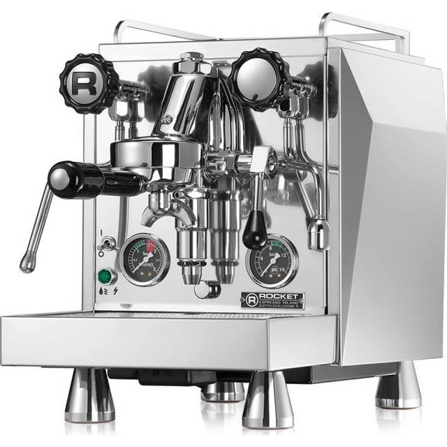 Rocket Giotto Cronometro V Espresso Coffee Machine - Stainless Steel