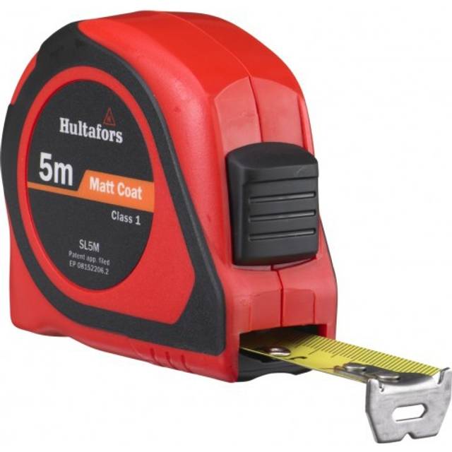 Hultafors SL5M Short Steel Tape 5m (Width 19mm) (Metric Only)