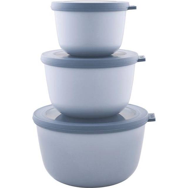 MEPAL Bowl Set Cirqula High 3 Pcs |Svart |One Size