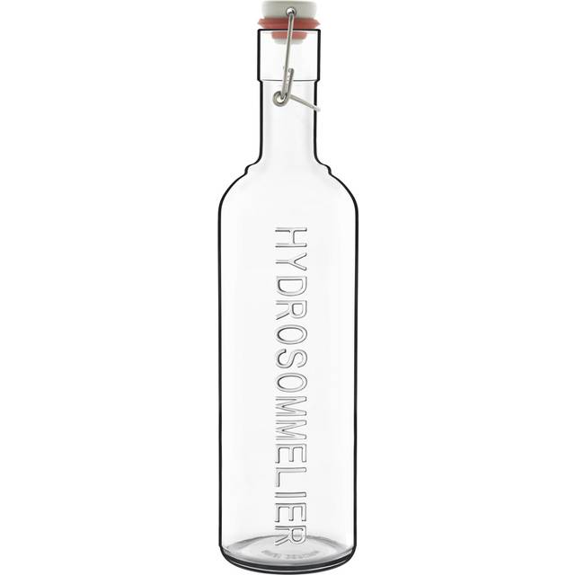 Luigi bormioli optima hydrosommelier bottle - lightweight leakproof lid - 1l