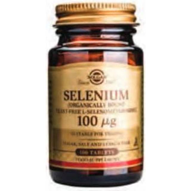 Selen (Seleno-6) 100 µg (organisk) 100 tabletter - Solgar