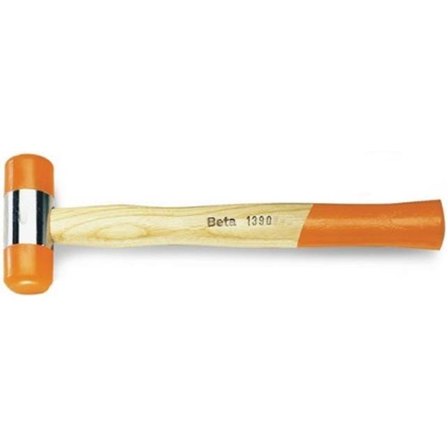 Beta Soft Face Hammers, Wooden Shafts - 1390 - 45mm Face Size- 013900045