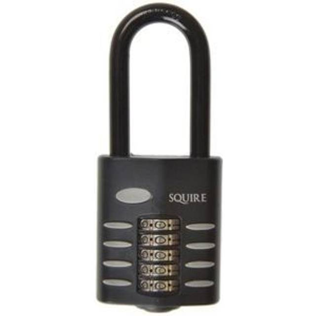 Squire Recodeable Heavy Duty Combination Padlock Long Shackle - 60mm