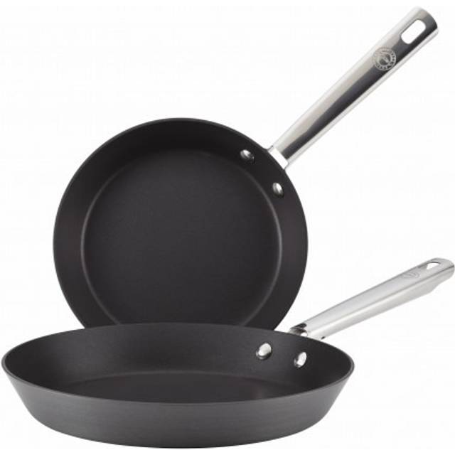 Anolon Professional Frying Pans Non Stick 2 Piece Kitchen Cookware Set - 20/28cm
