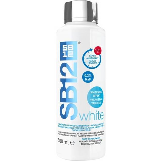 SB12 White munskölj 500 ml