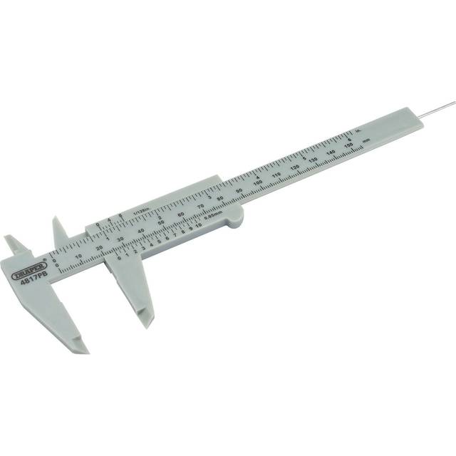 Draper 73863 150mm OR 6" Plastic Caliper Gauge