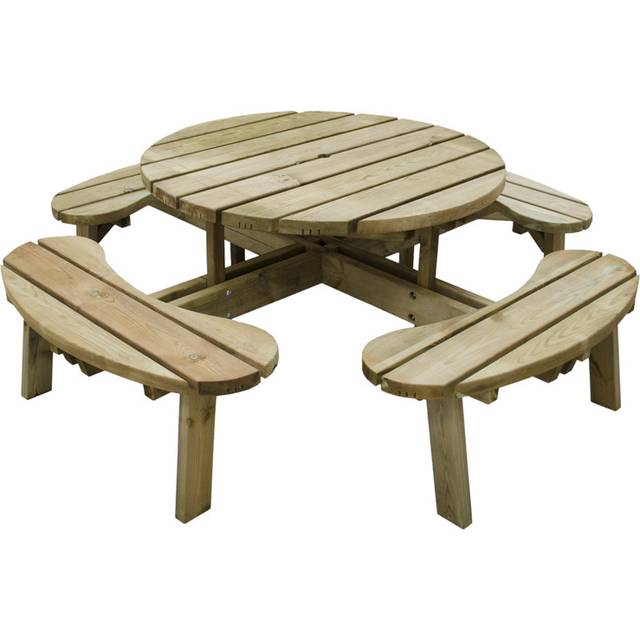 Forest Garden Circular Picnic Table