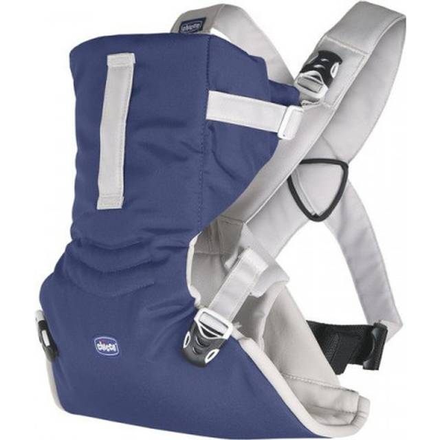 Chicco EasyFit ergonomisk bärsele för spädbarn och barn från födseln till 9 kg, enkel och intuitiv att bära bärsele, mammas fram och gatufront, huvud- och nackstöd, svart