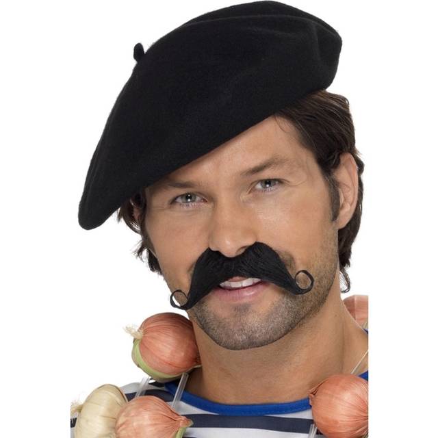 Fransk Baret Sort