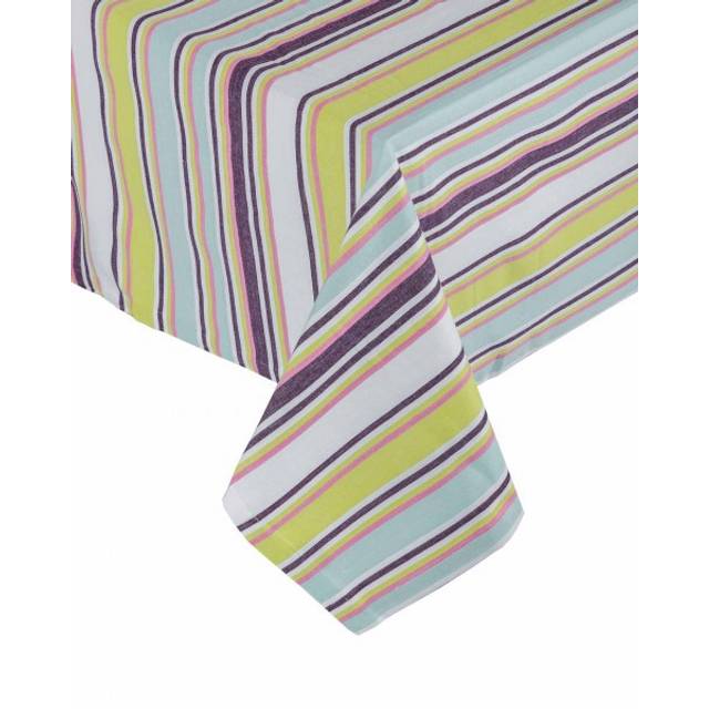 Homescapes Osaka Green Tablecloth, 54 x 70 Inches - Multi Colour