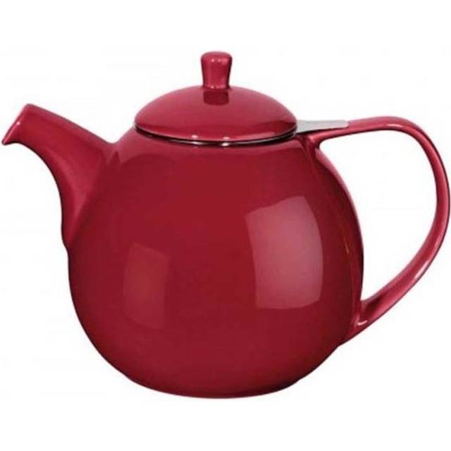 Forlife White Curve Teapot 45oz