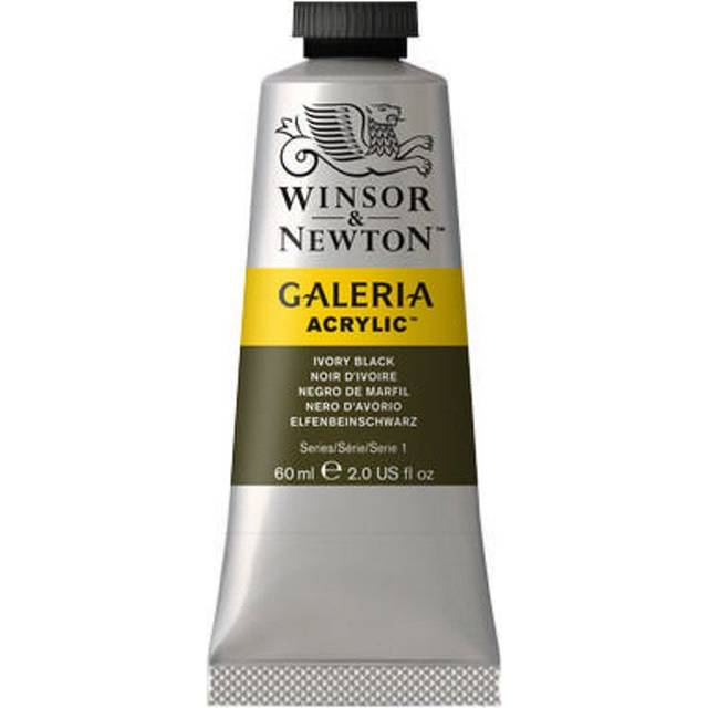 Winsor & Newton Galeria Acrylic Tube 60ml Ivory Black