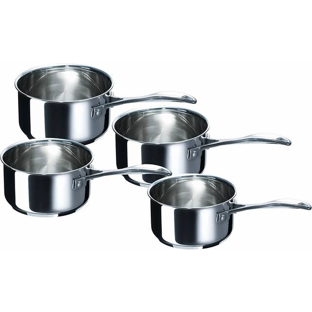 Set of 4 Chef Saucepans - Inox - ONE SIZE