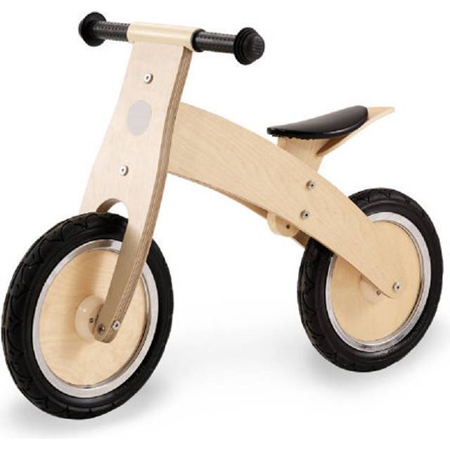 PINOLINO Balanscykel 'Lino', klarlackad, av trä, odubbade däck, kan omvandlas från chopper till balanscykel, för barn i åldern 2-5 år