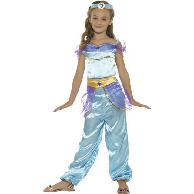 Arabian princess girls fancy dress fairy tale belly dancer kids costume outfit