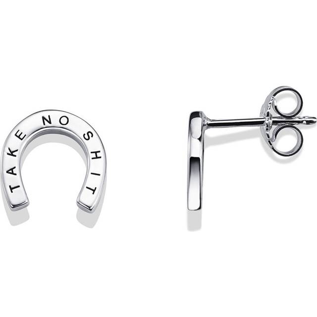 Efva Attling Little Take No Shit Ear ONE SIZE - SILVER