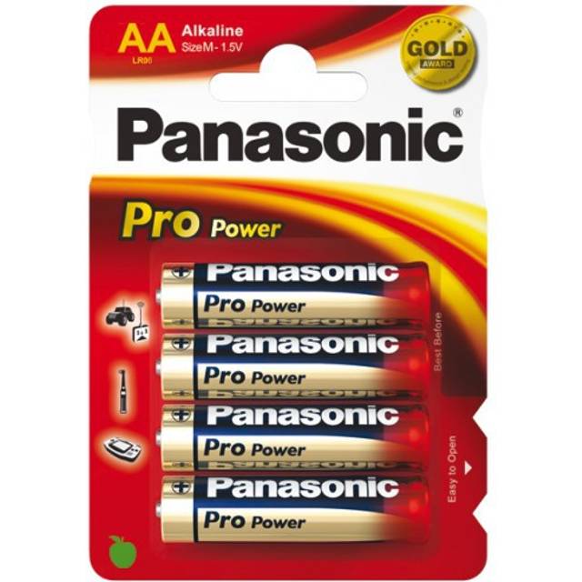 Panasonic Pro Power AA LR6 Batteries | 4 Pack