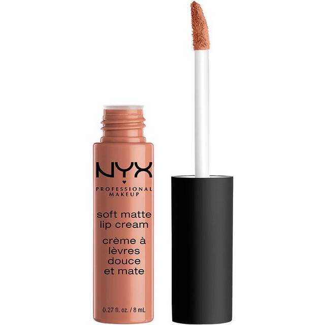 NYX PROFESSIONAL MAKEUP, Soft Matte Lip Cream, Krämig och matt finish, Färgstark, Långvarig, Nyans: Abu Dhabi