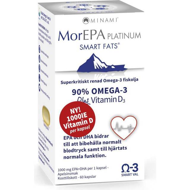 Minami MorEPA Platinum 90% 60 kapslar