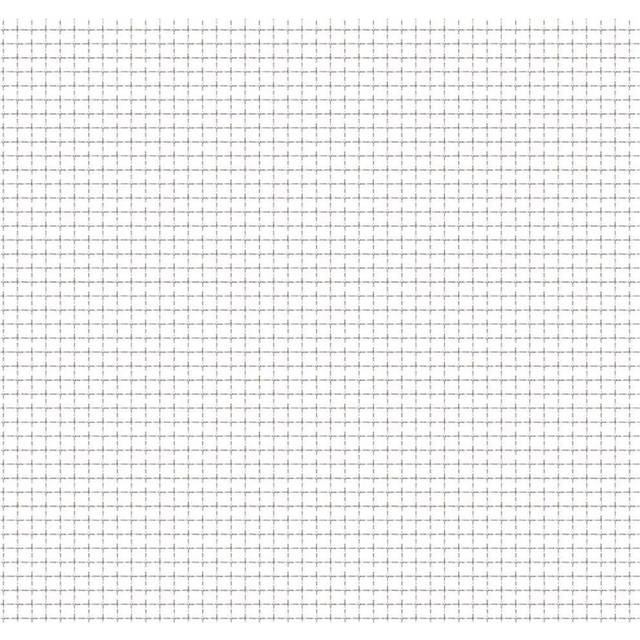 vidaXL Stainless Steel Crimped Fence Wire Mesh Panel Barrier Pets Chicken Coop