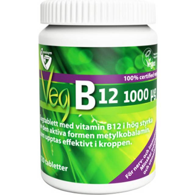 OmniVegan Veg B12 120 tabletter
