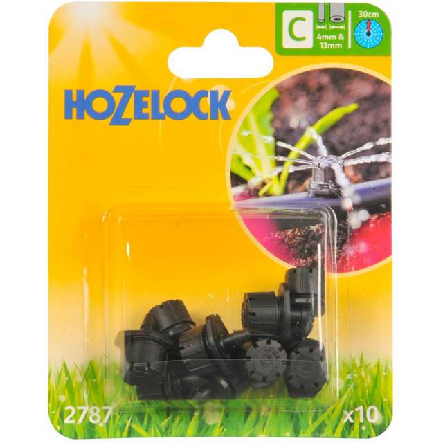 Mini 0-40iph Adjustable Sprinkler -  mini sprinkler hozelock adjustable 10 end line 040 lph 2787