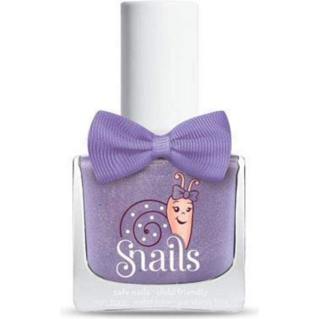 Snails Nagellack - Purple Comet - Lavendel m. Glitter - Snails - One Size - Nagellack