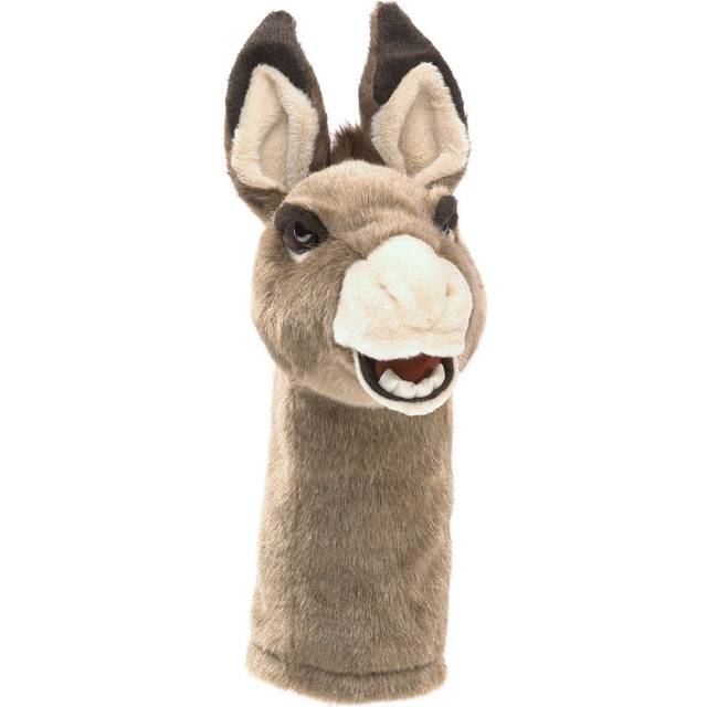 Folkmanis Donkey Stage Puppet  Brown  Beige