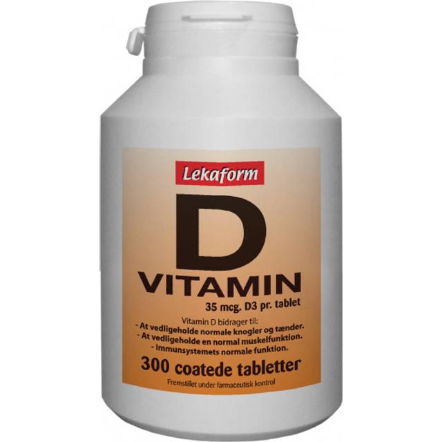 Lekaform D-Vitamin - 300 tabletter