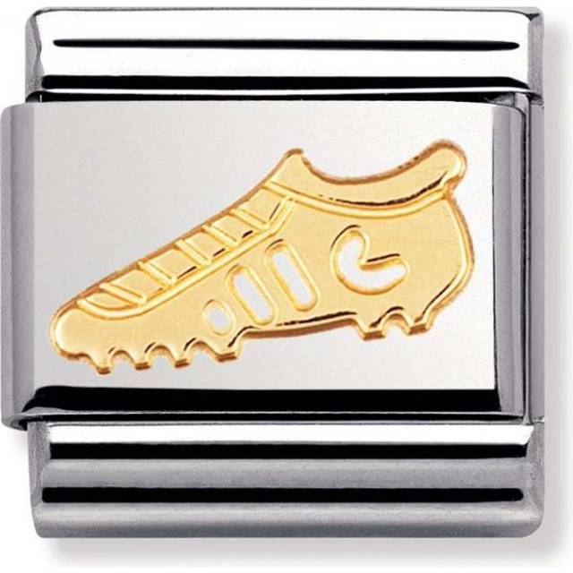 Nomination Classic Gold Football Boot Sports &amp; Hobbies Charms
