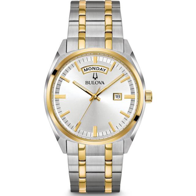 Bulova 98C127 Classic Two Tone Bracelet Watch - W09115