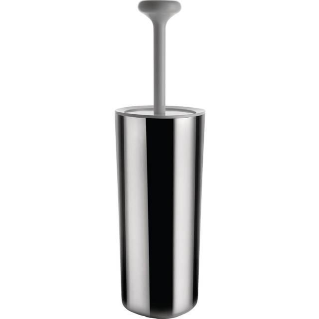 Alessi Birillo toilet brush white-stainless steel