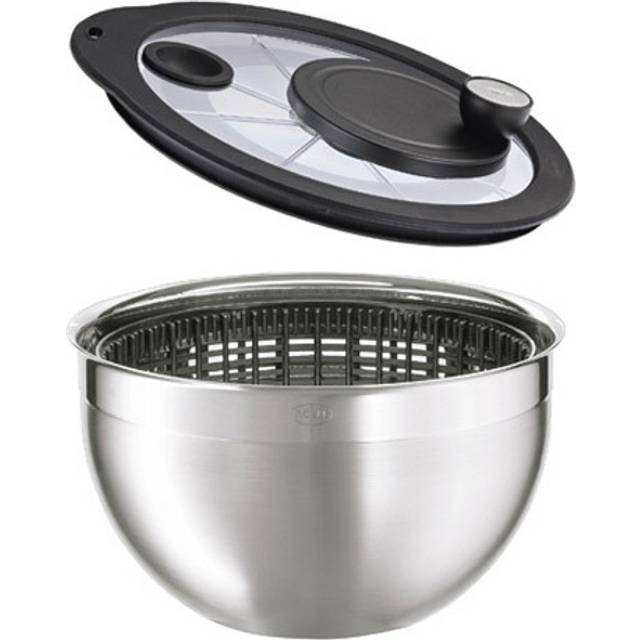 Rösle salad spinner with glass lid
