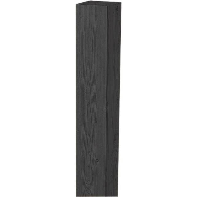 Jabo 3688 Stolpe svart, RAL9005, 70 x 70 x 1100 mm