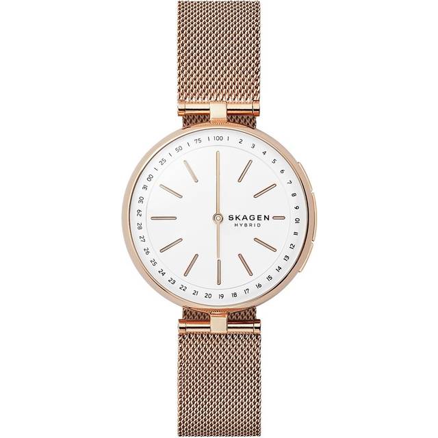 Skagen Watch Connected Signatur T-Bar Smartwatch - White