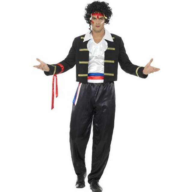 Smiffy's 44751xl 80's New Romantic Costume (x-large) -  mens new romantic fancy dress adam costume 1980s pop star prince singer adults outfit charming